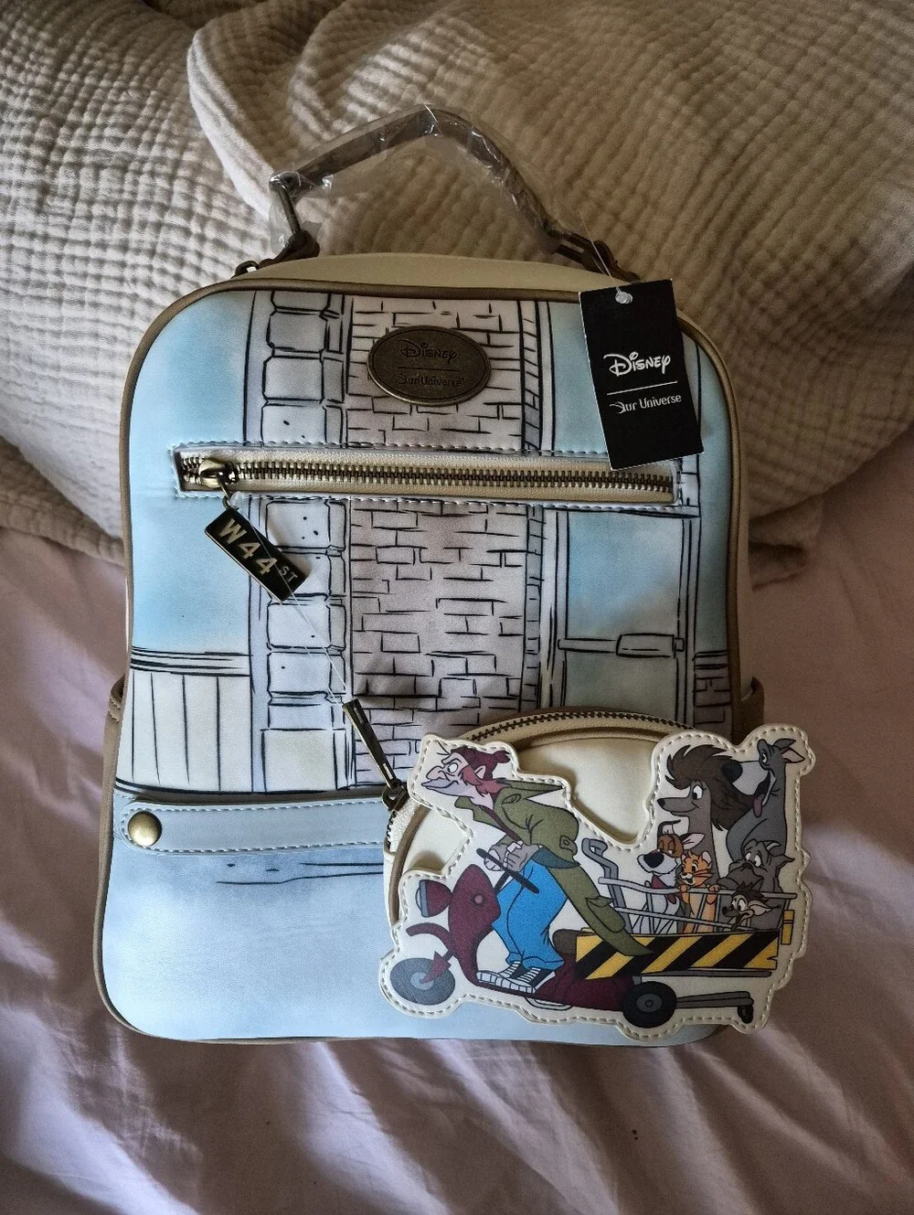 NWT Our Universe Oliver And Company Scene Mini Backpack